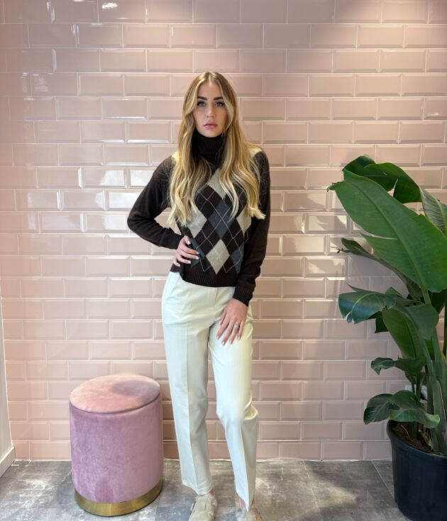 PANTALONE CON ELASTICO TENSIONE IN