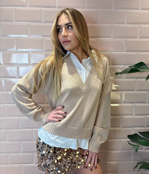 Maglia con Camicia Incorporata Imma Aniye By