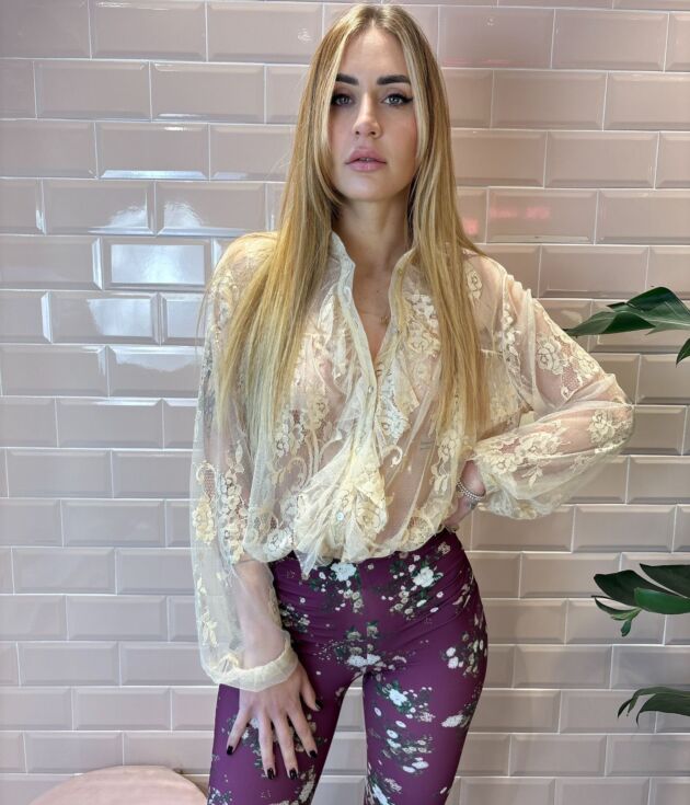 Camicia pizzo Silva Aniye By