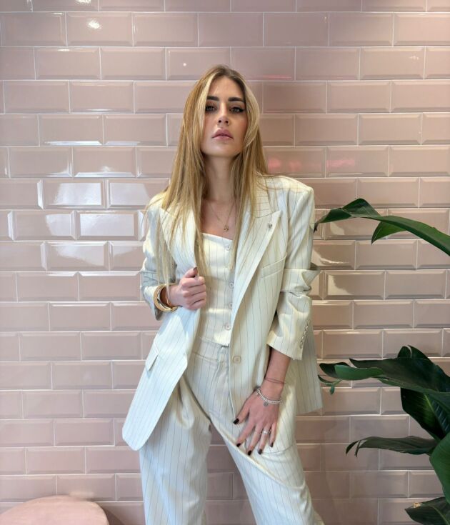 Blazer gessato donna – Irina Aniye By